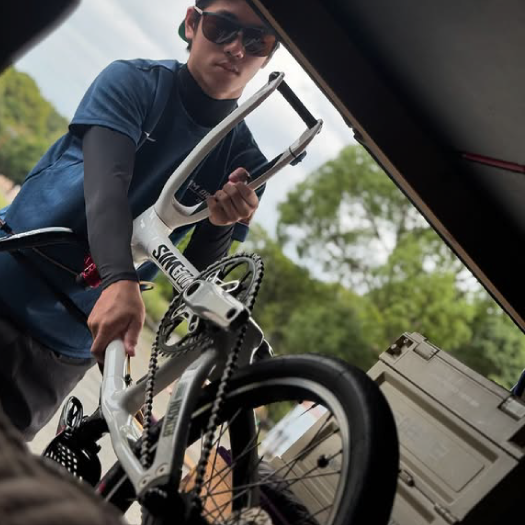 高崎成琉BMXレース